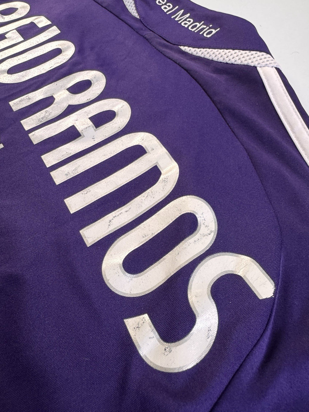 Real Madrid 2006 2007 Sergio Ramos FORMOTION Player Issue Home Jersey Size L