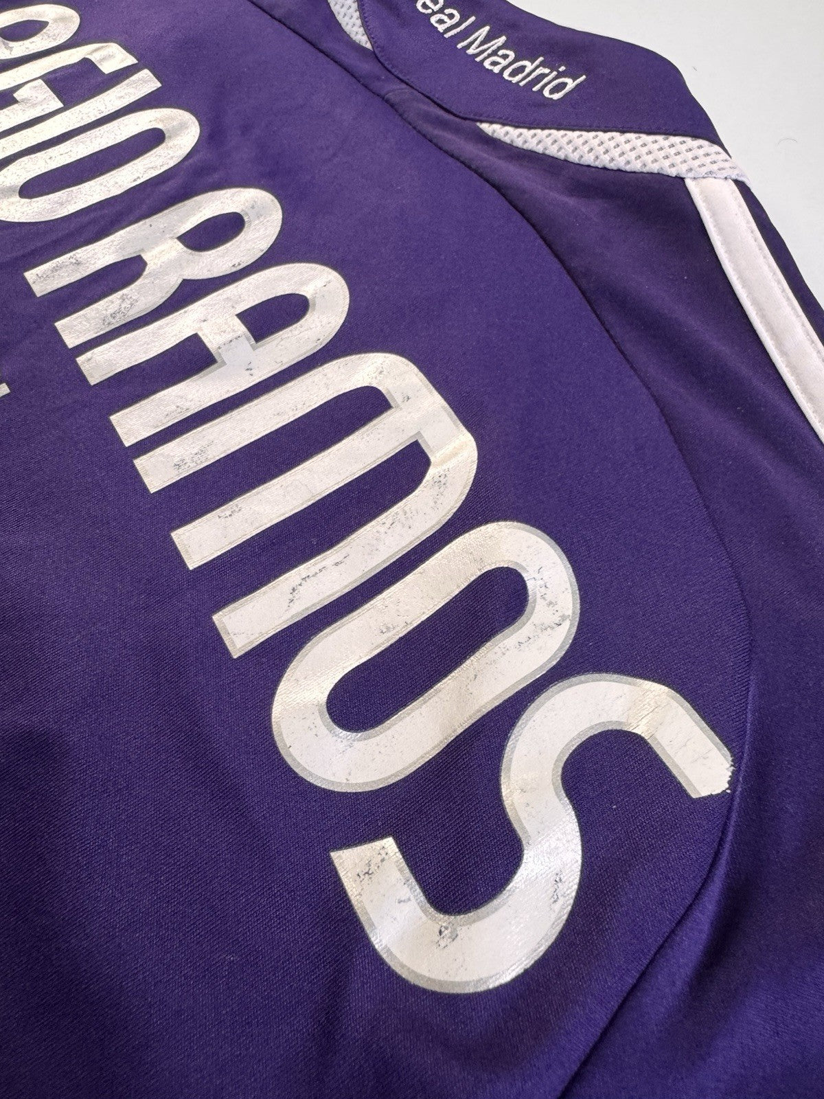 Real Madrid 2006 2007 Sergio Ramos FORMOTION Player Issue Home Jersey Size L