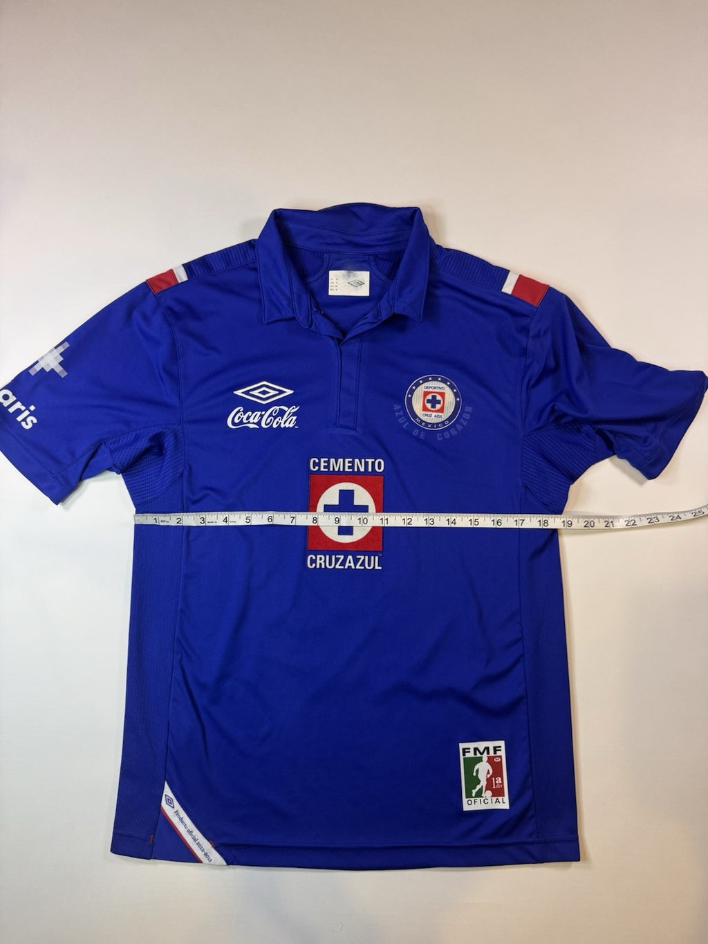 Cruz Azul 2012 2013 Chaco Gimenez Home Football Shirt Jersey Size M