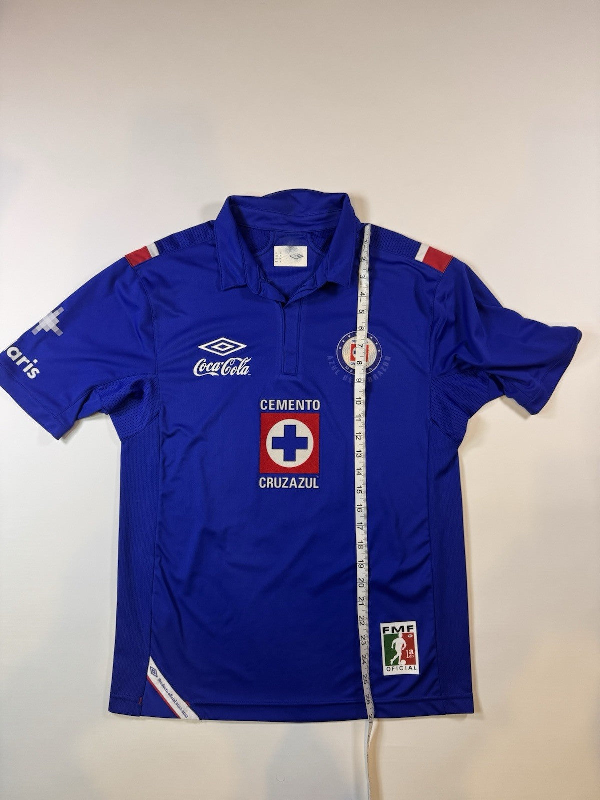 Cruz Azul 2012 2013 Chaco Gimenez Home Football Shirt Jersey Size M