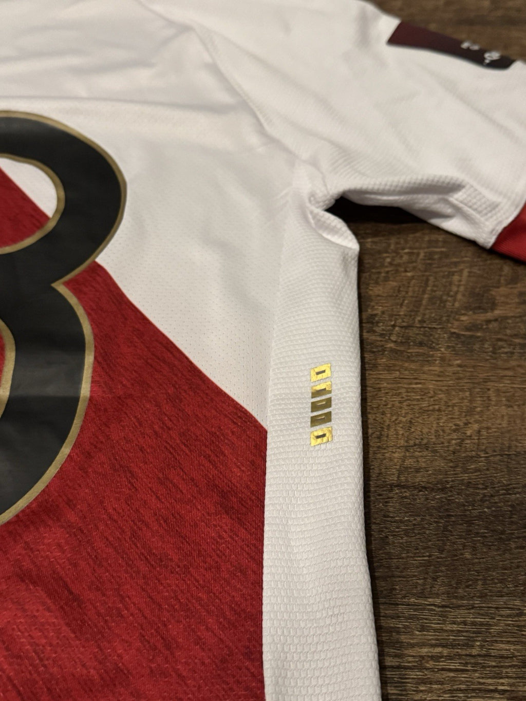 Pedro Aquino Peru FPF Jersey WC Qualifiers 2022 Player Match issued  Utileria