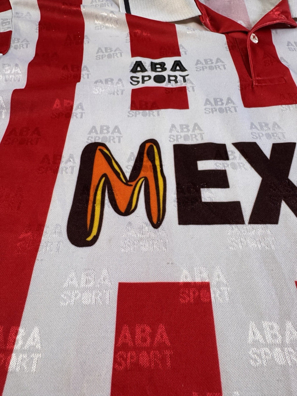 Vintage 1996-1997 ABA Sport Chivas De Guadalajara Soccer Futbol Jersey Mexlub 