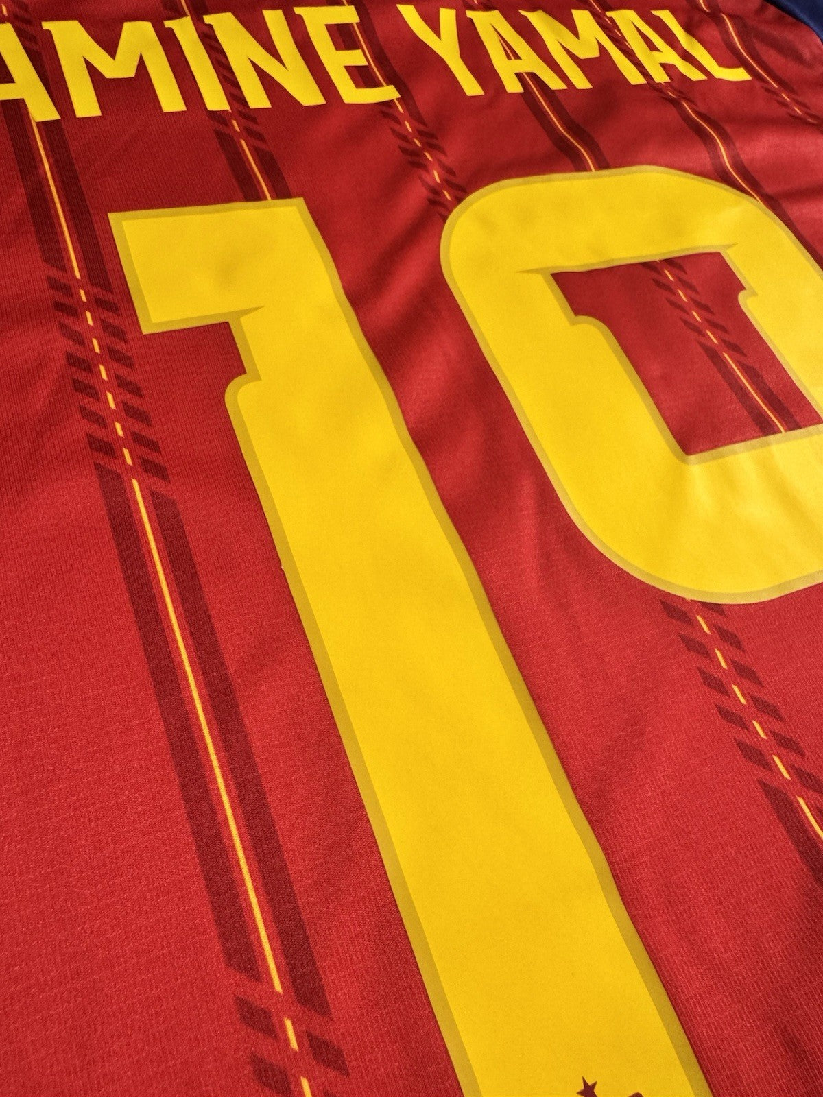 Spain 2026 World Cup Final Lamine Yamal Fan Vers Jersey Size L | MINT Check Desc
