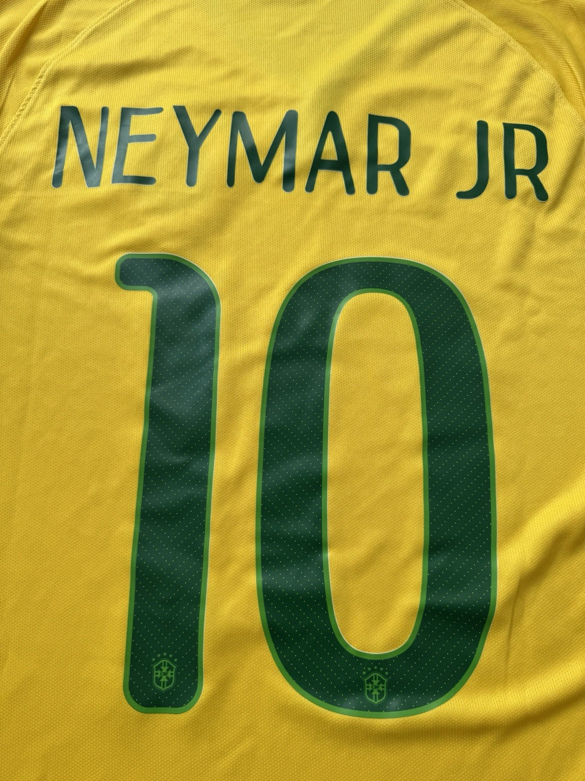 Neymar Brazil 2014 Home Jersey L | Nike Brazil  Vintage | Brasil 2014