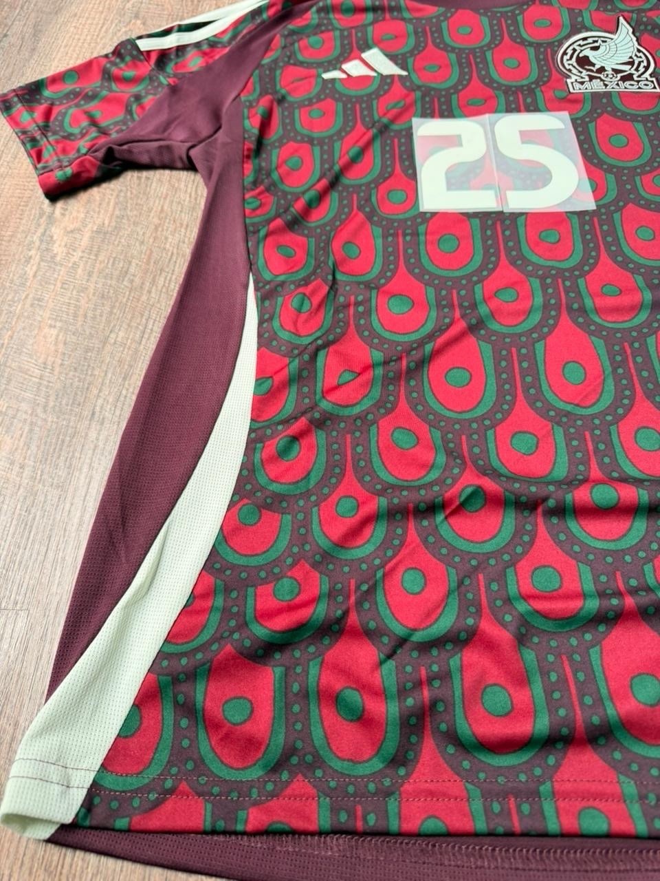 Mexico 2024 Dia de Muertos Roberto Piojo Alvarado Official Name Set Jersey Sz L