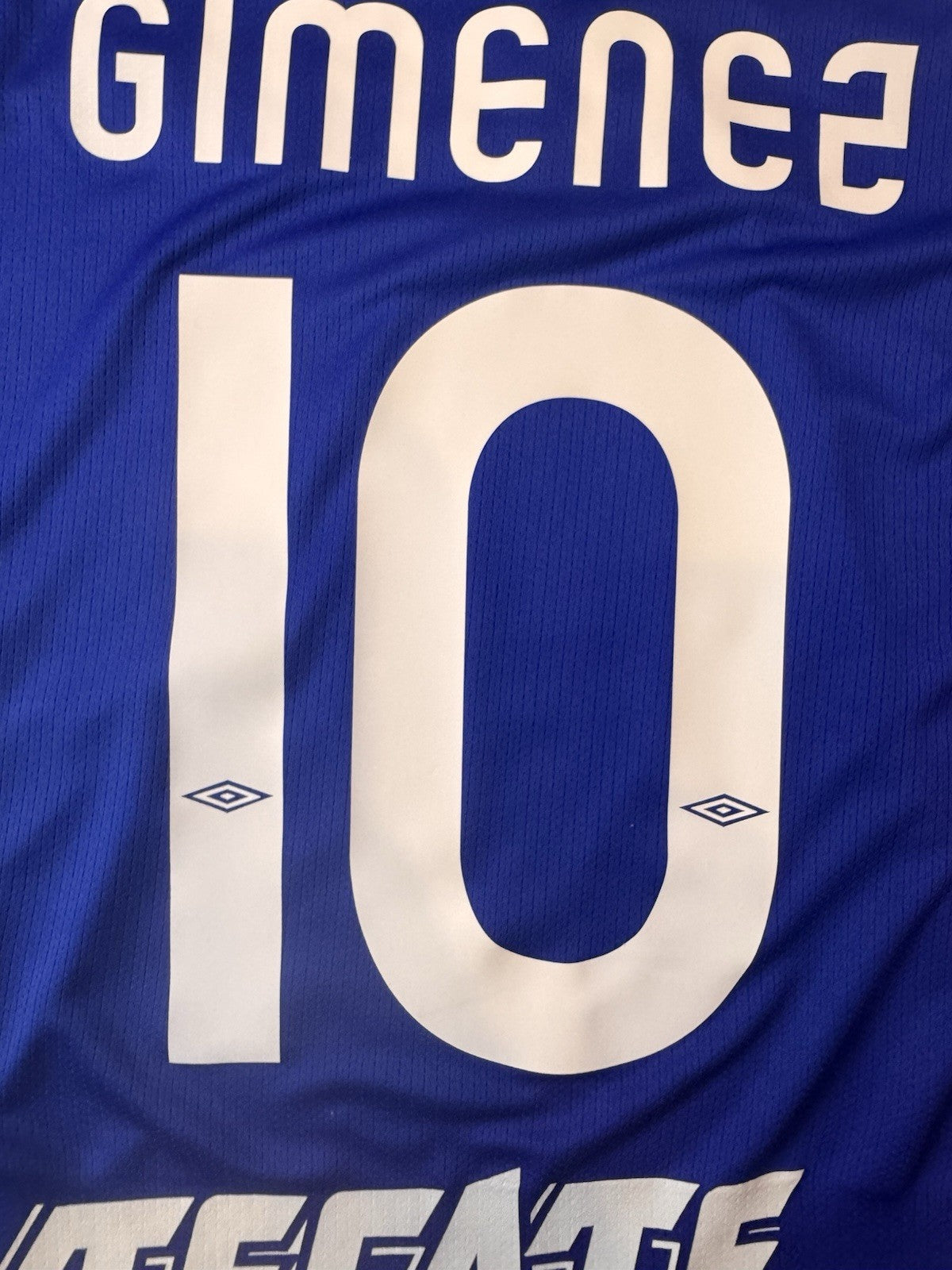 Cruz Azul 2012 2013 Chaco Gimenez Home Football Shirt Jersey Size M