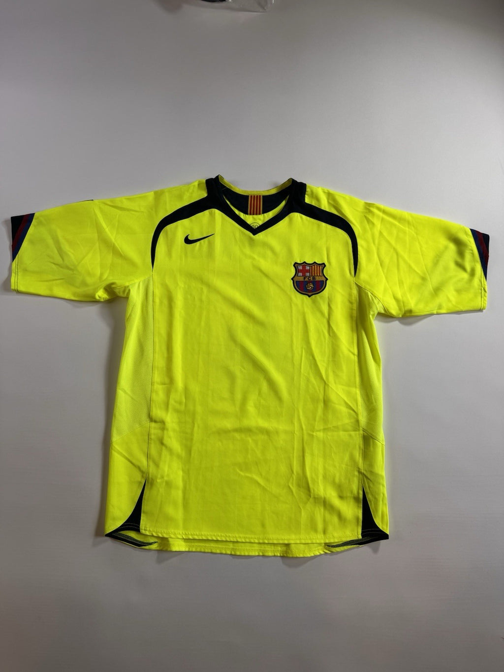 FC Barcelona 2005 2006 Rafa Marquez Away Football Shirt Jersey Size M