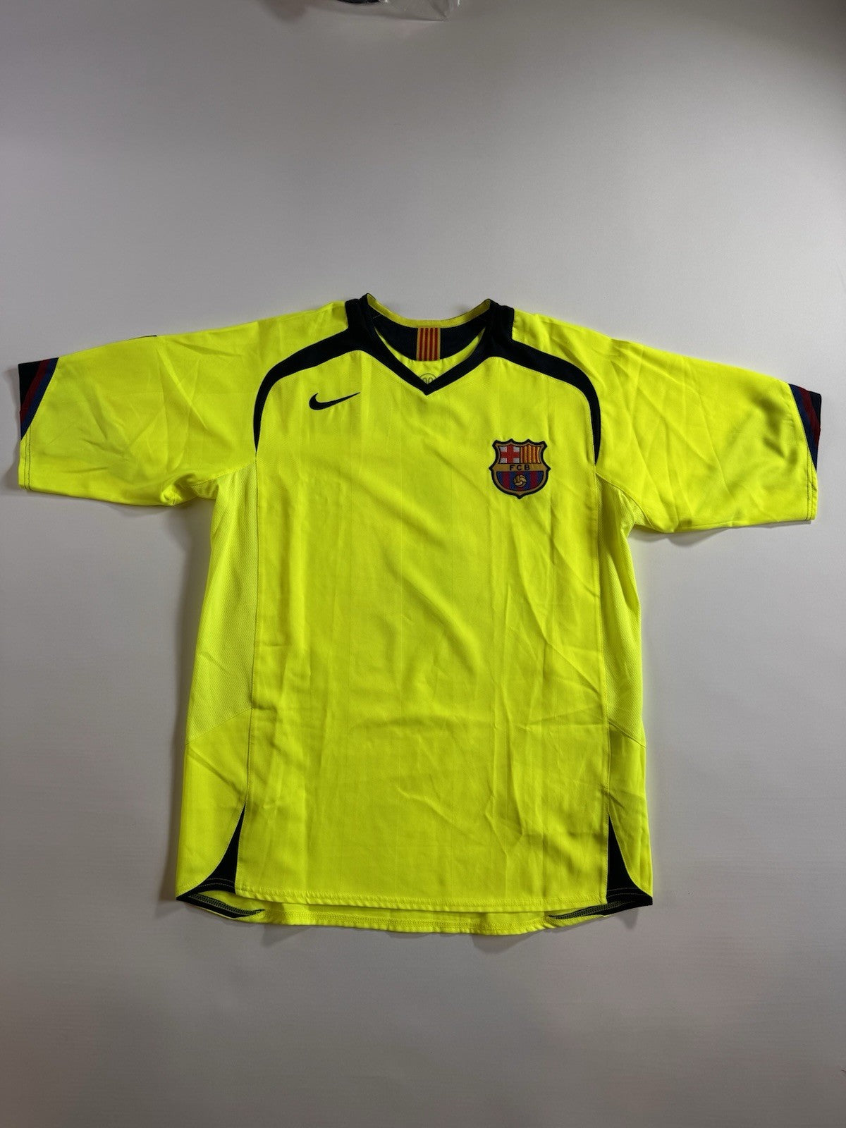 FC Barcelona 2005 2006 Rafa Marquez Away Football Shirt Jersey Size M
