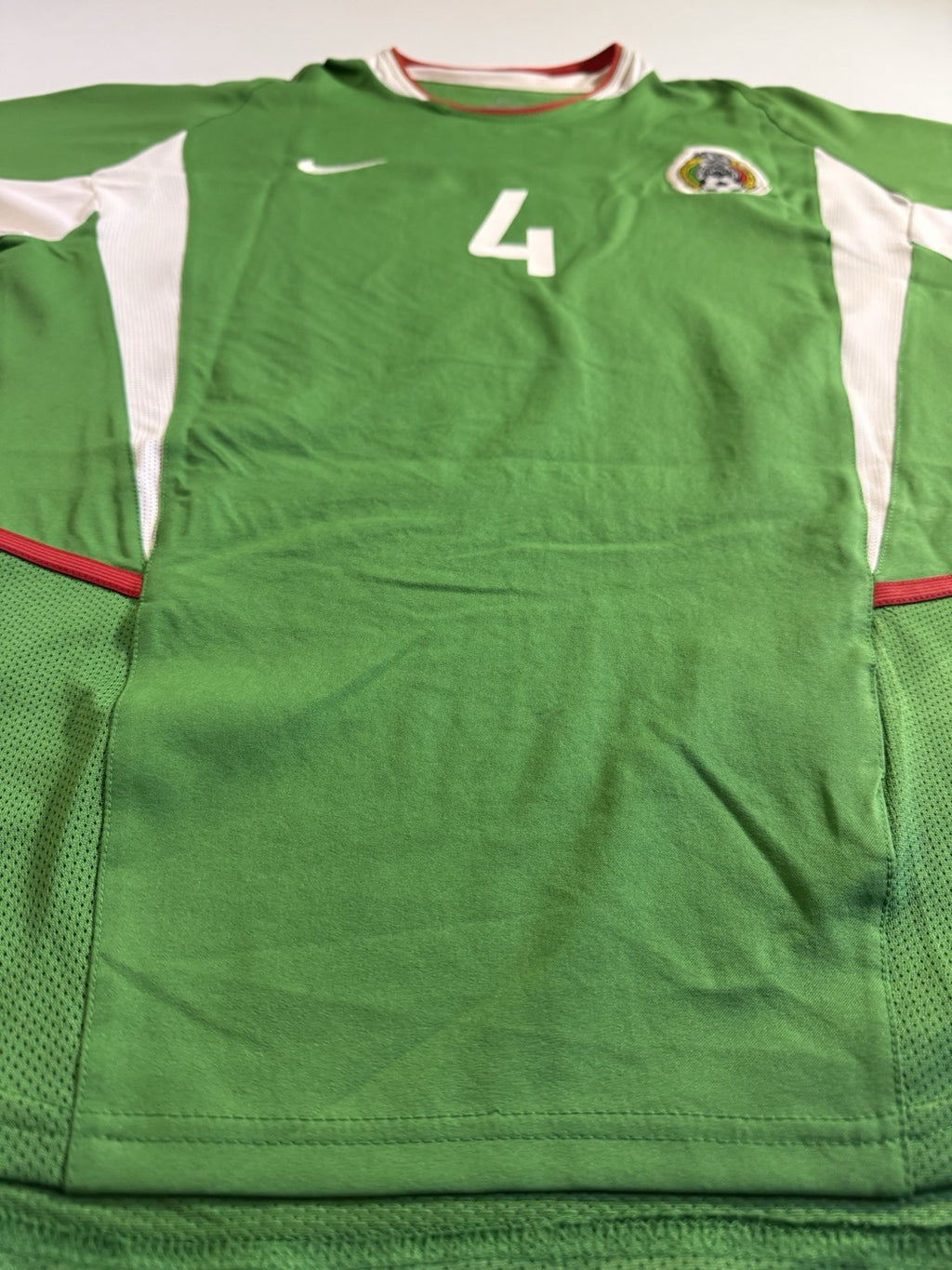 Mexico 2003 Gold Cup Champions Rafa Marquez Home Football  Jersey Size M NWT