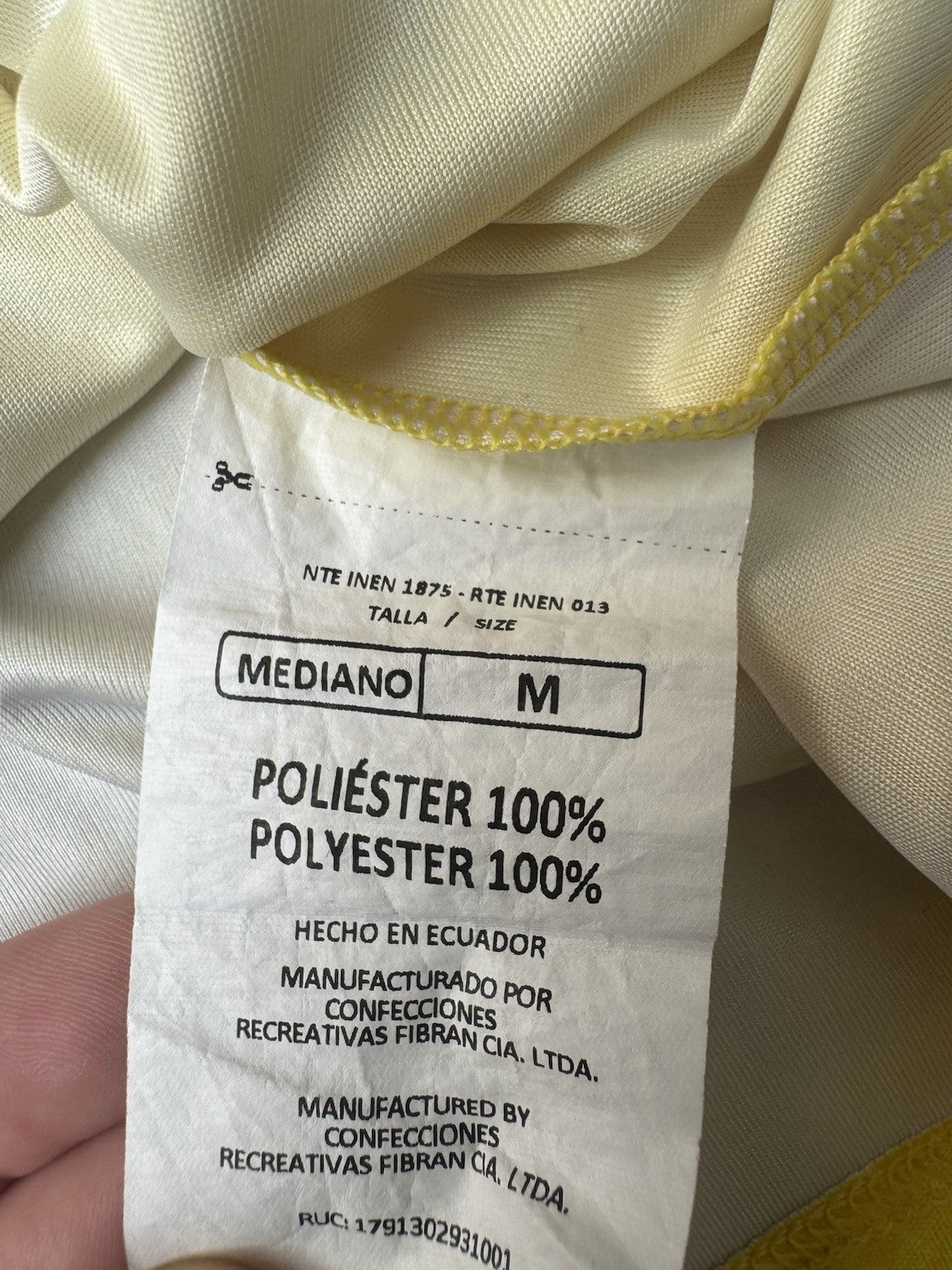 Ecuador Alex Aguinaga #10 Retro 1998 Jersey Marathon Leyendas Edition Sz M