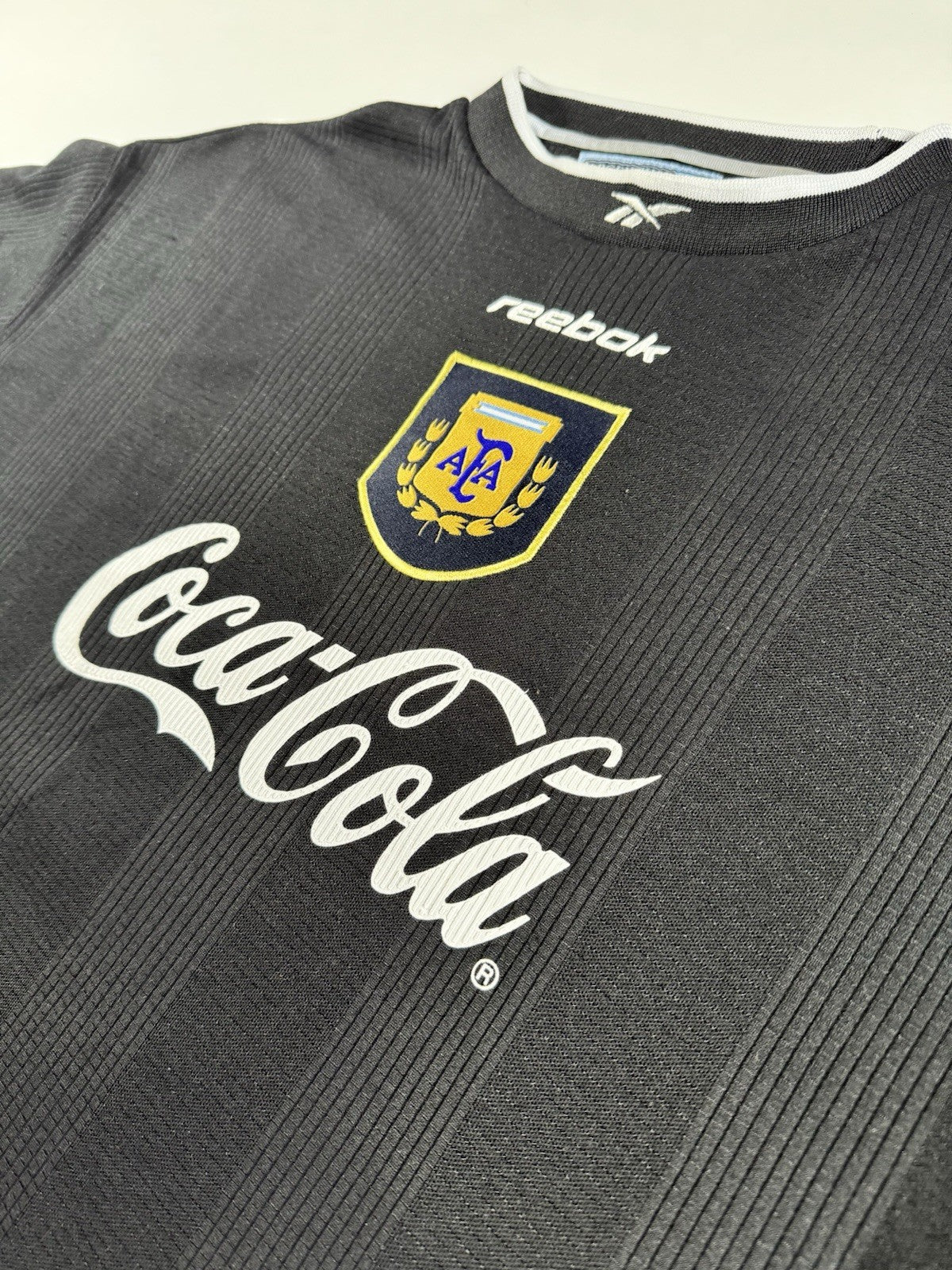 Argentina AFA 1999 2000 Training Football Shirt Jersey Size M | Rebook