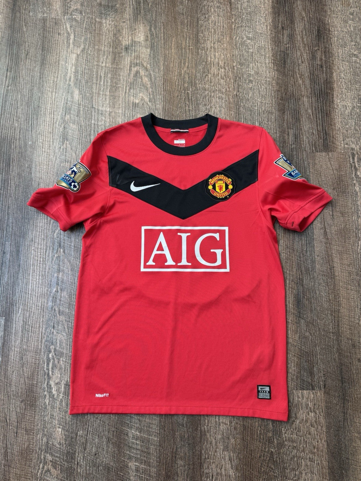 Manchester United Wayne Rooney 2009 2010 Home Football Shirt Jersey Size S 