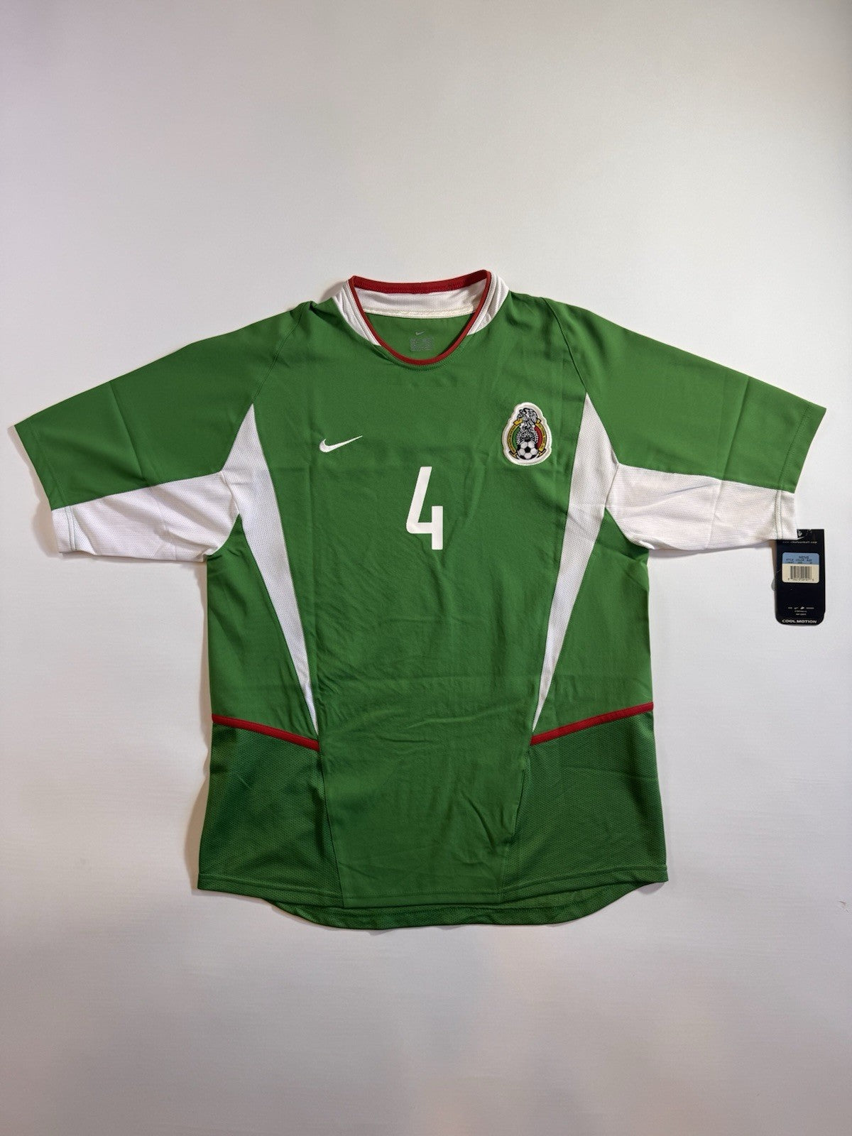 Mexico 2003 Gold Cup Champions Rafa Marquez Home Football  Jersey Size M NWT