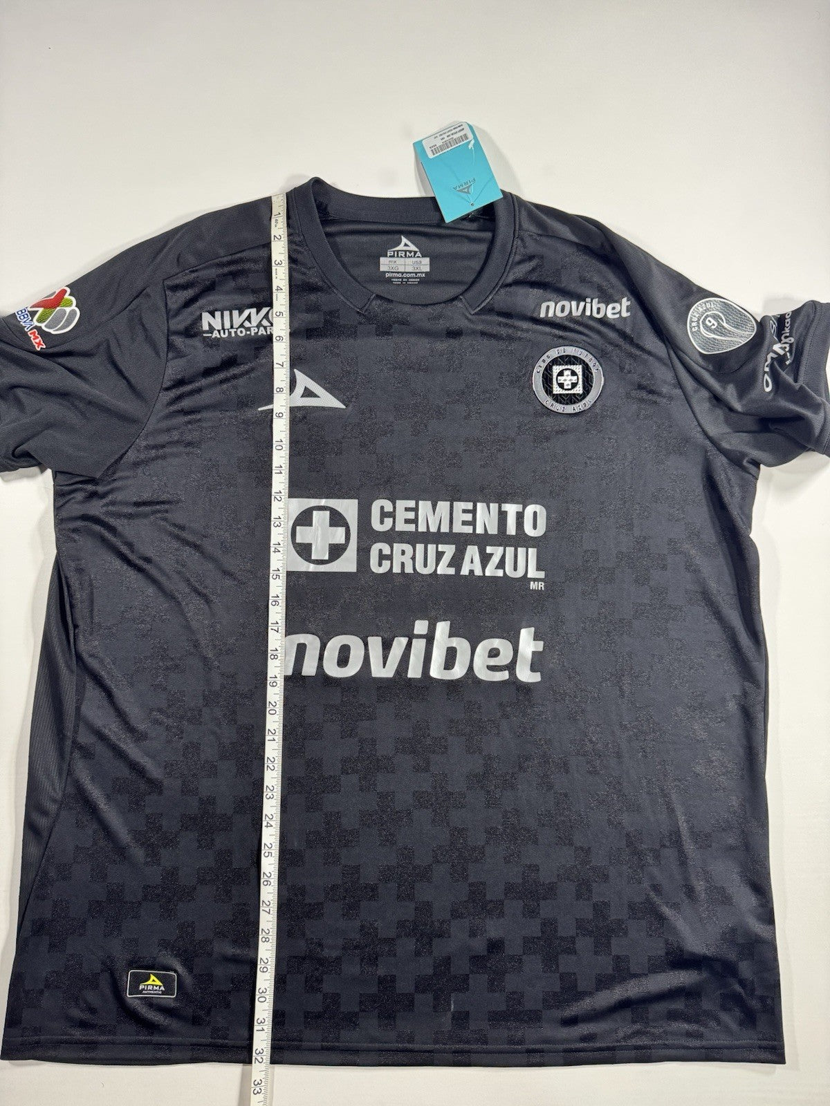 Cruz Azul 2025 2026 Erik Lira Third Kit Football Shirt Jersey Size 3XL NWT