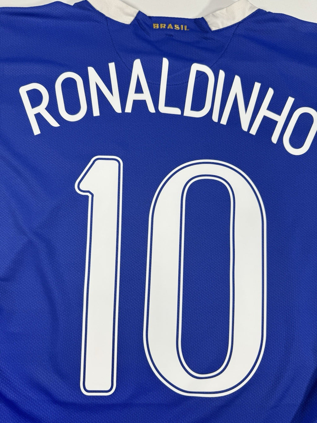 Brazil 2006 World Cup Ronaldinho Away Football Shirt Jersey Size L