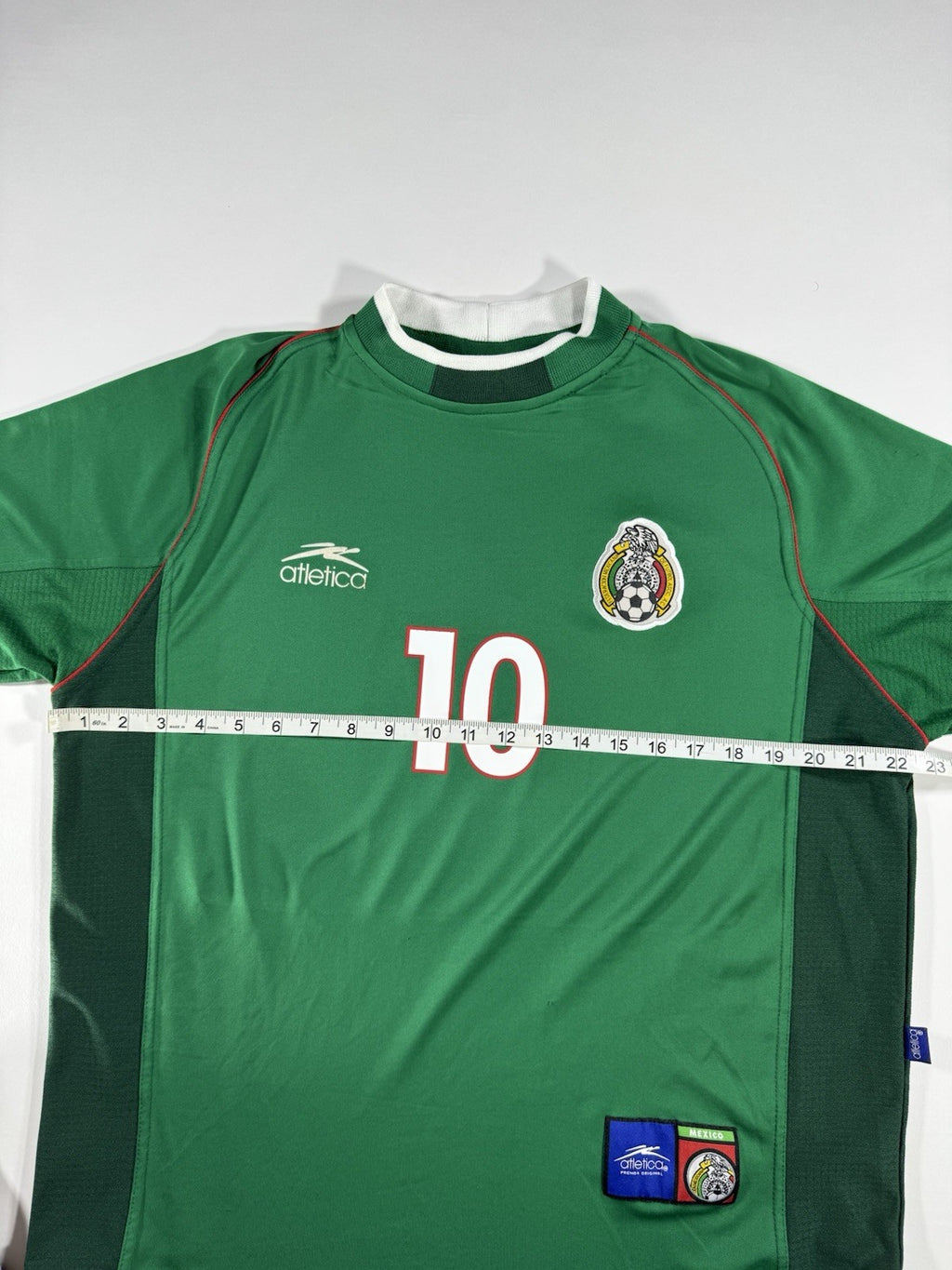 Mexico 2001 Cuauhtemoc Blanco Home Football Shirt Jersey Size L