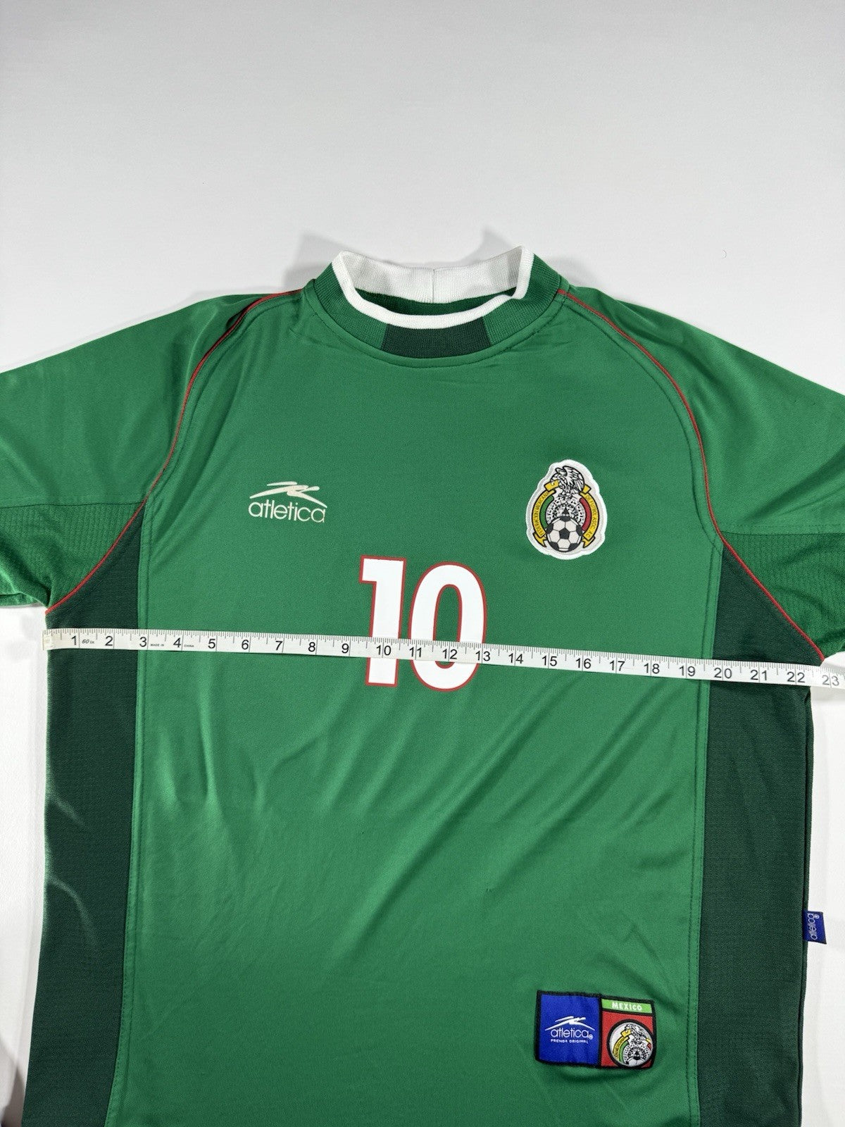 Mexico 2001 Cuauhtemoc Blanco Home Football Shirt Jersey Size L