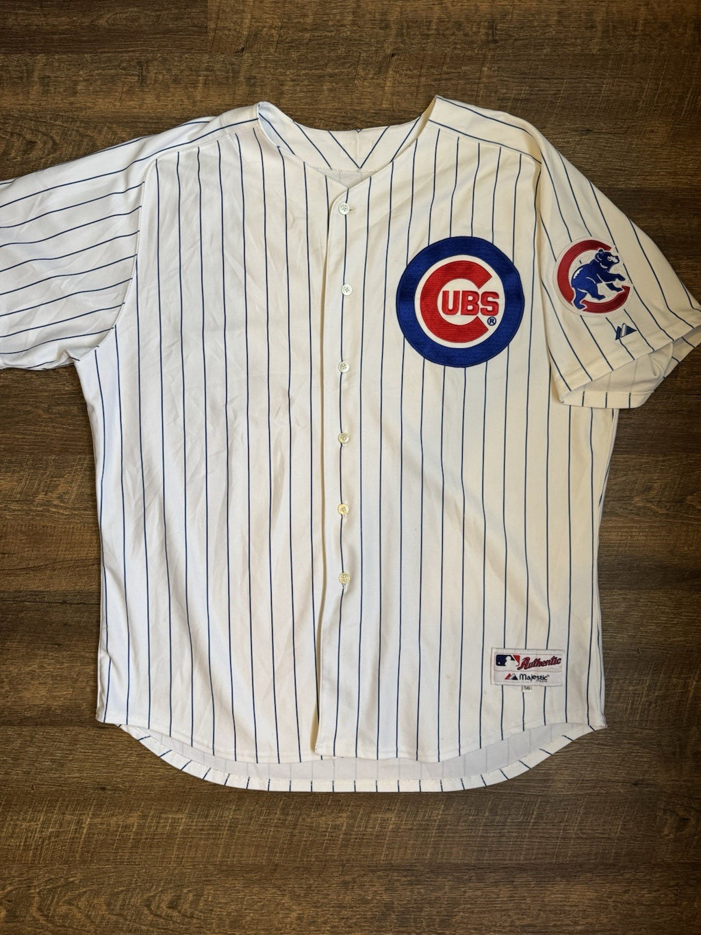 Chicago Cubs Kosuke Fukudome #1 Majestic Authentic  Jersey Size 56