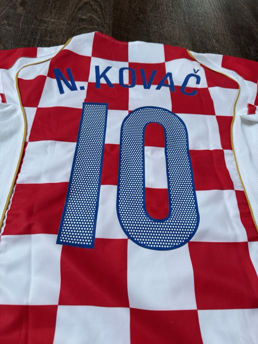 Niko Kovač Croatia 2004 Home Soccer Jersey Size L | Niko Kovac
