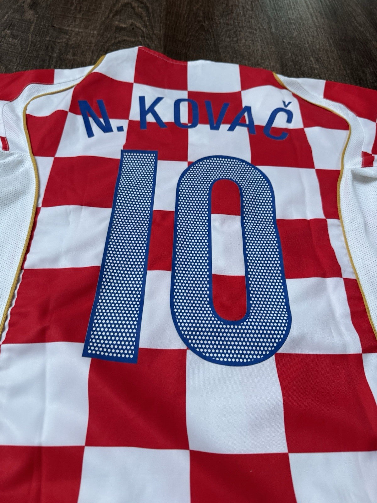 Niko Kovač Croatia 2004 Home Soccer Jersey Size L | Niko Kovac