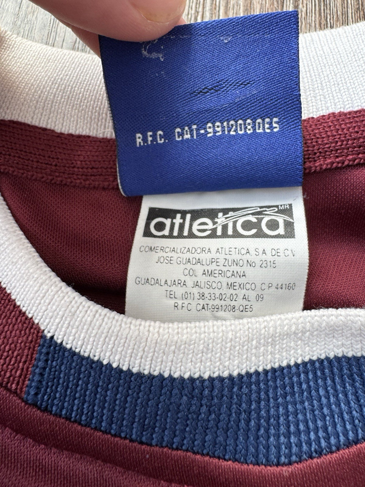 Mexico National Team 2001 3rd Football Shirt Jersey Garcia Aspe Size L