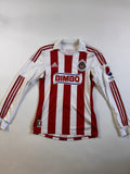 Marco Fabian Chivas Guadalajara 2012-13 Home Jersey Long Sleeve Size S Adidas