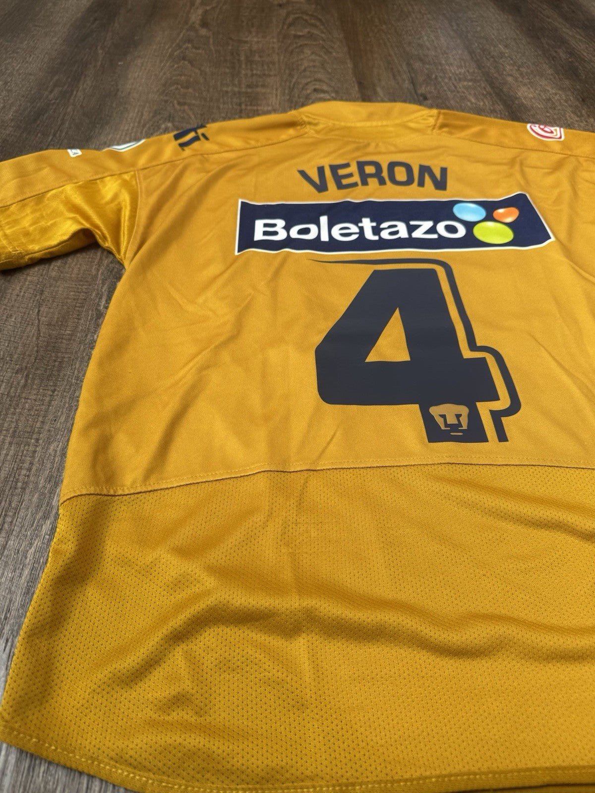 Dario Veron Pumas UNAM 2006 - 2007 Home Jersey M | Lotto  Liga MX Vintage Rare