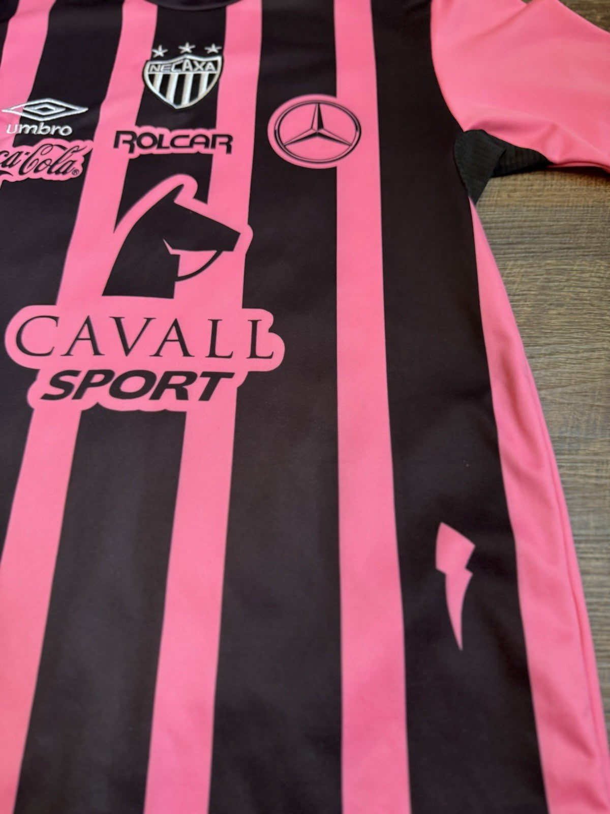 Edson Puch Necaxa Jersey Team Issue Liga MX Rare Utileria Rayos Del necaxa