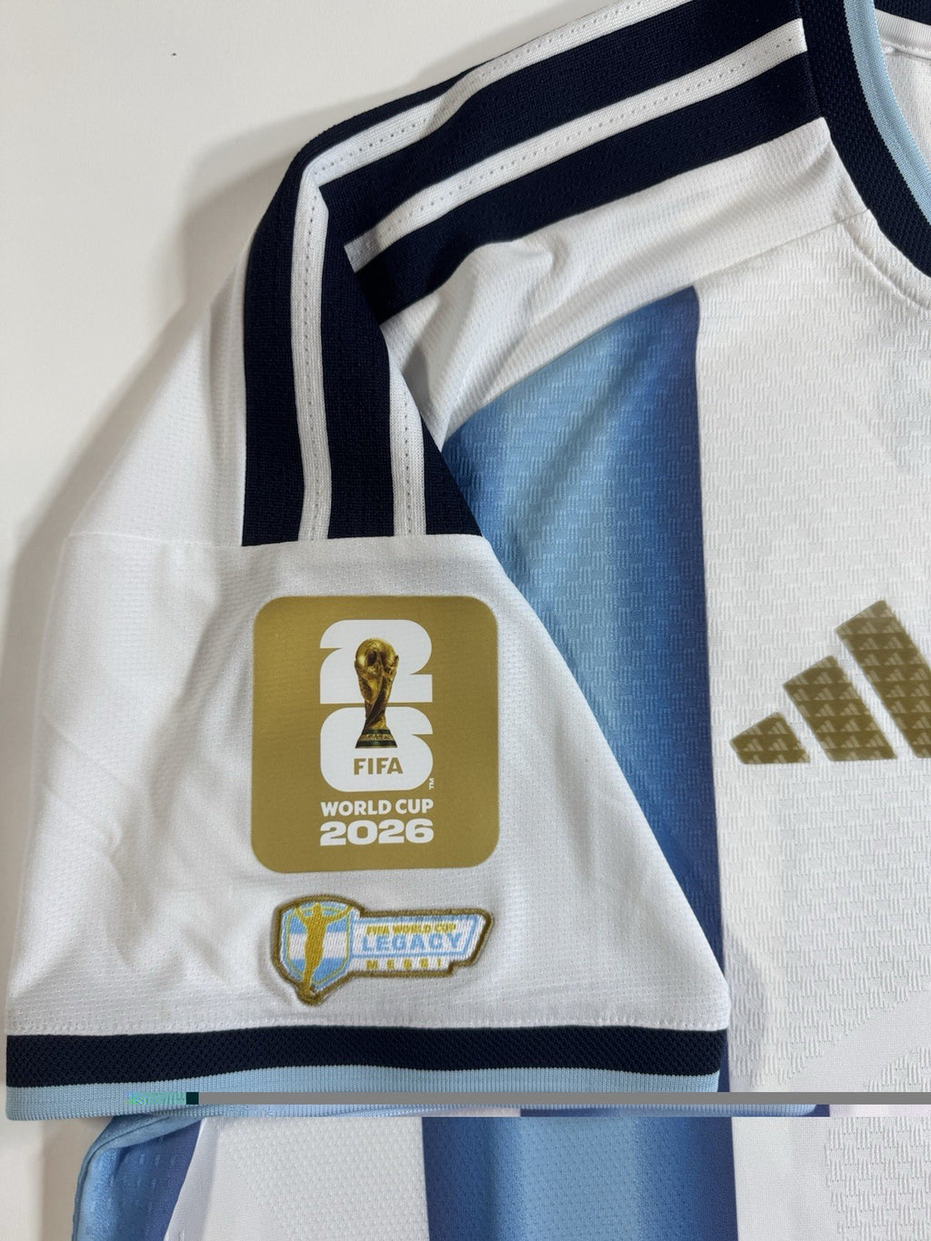 Argentina Lionel Messi Player Version Match Detail vs Egypt Jersey Size 2XL NWT