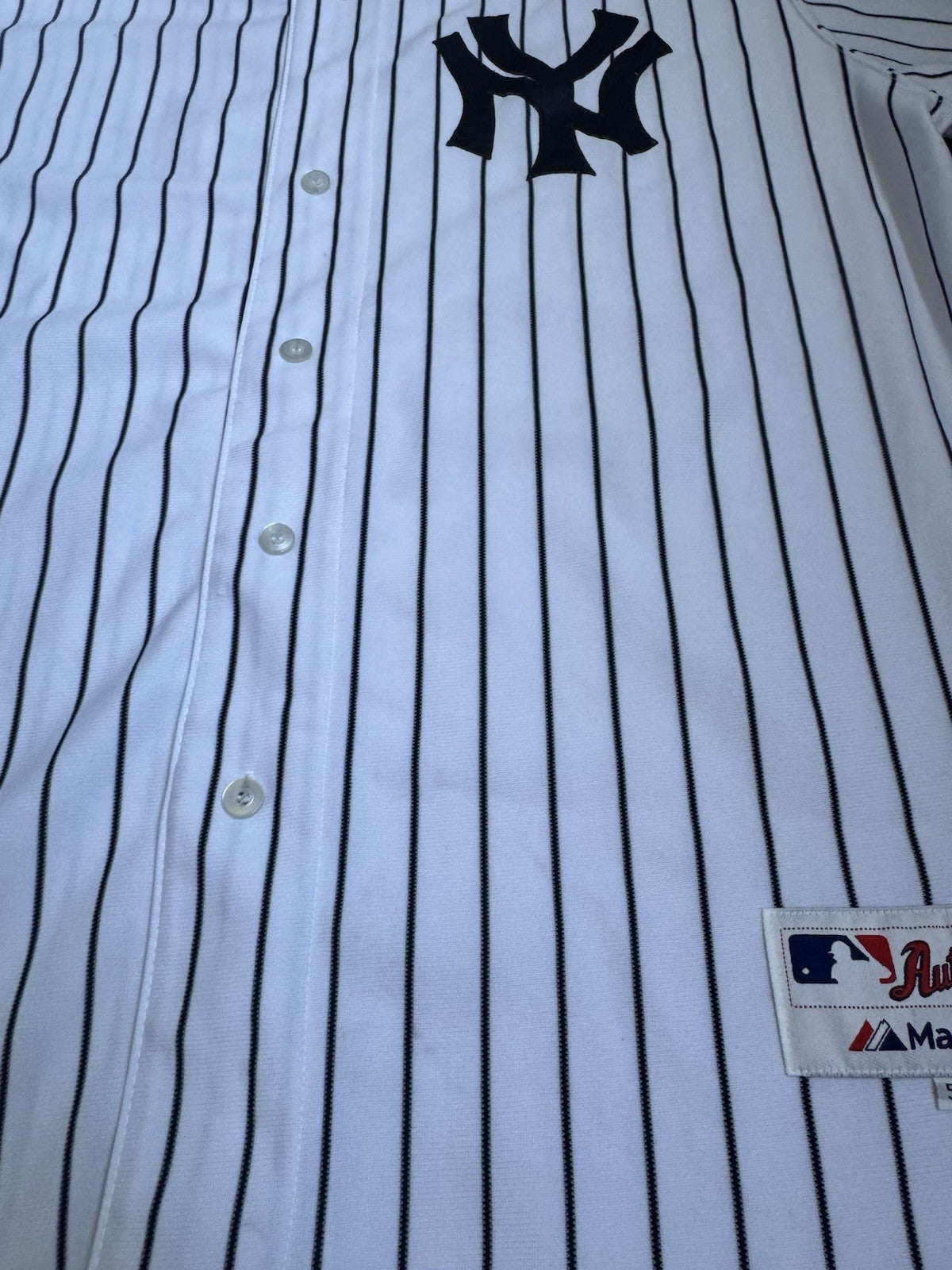 Derek Jeter New York Yankees #2 Home Majestic Authentic Jersey Size 52