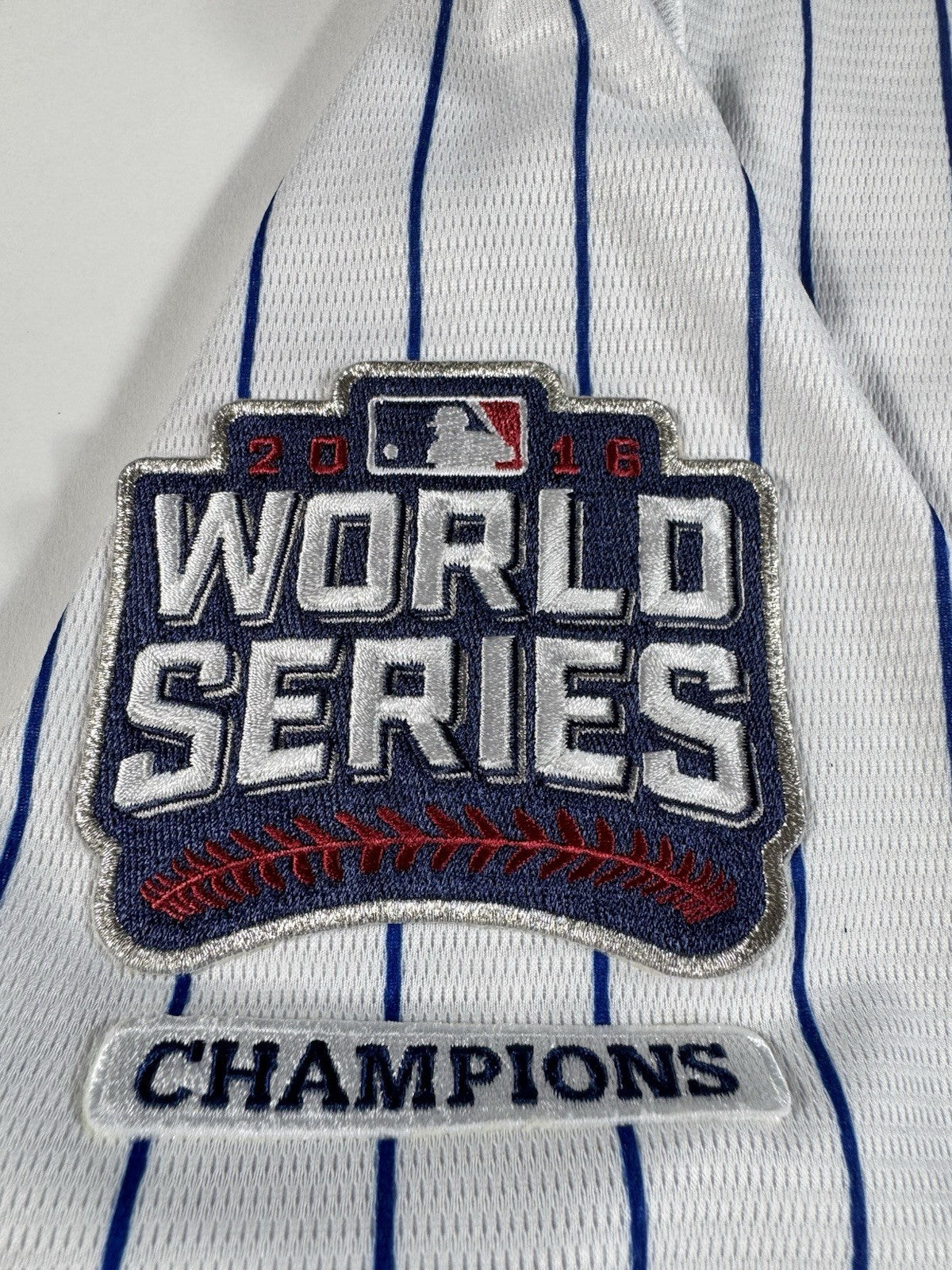 Chicago Cubs Majestic 2016 World Series Kris Bryant #17 Cool Base Jersey Size L