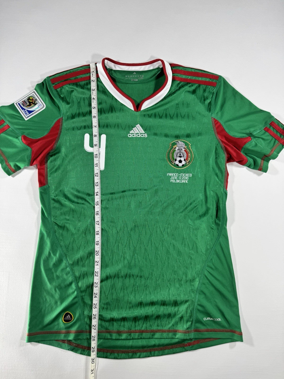 Mexico 2010 World Cup Rafa Marquez Home Football Shirt Jersey Size M