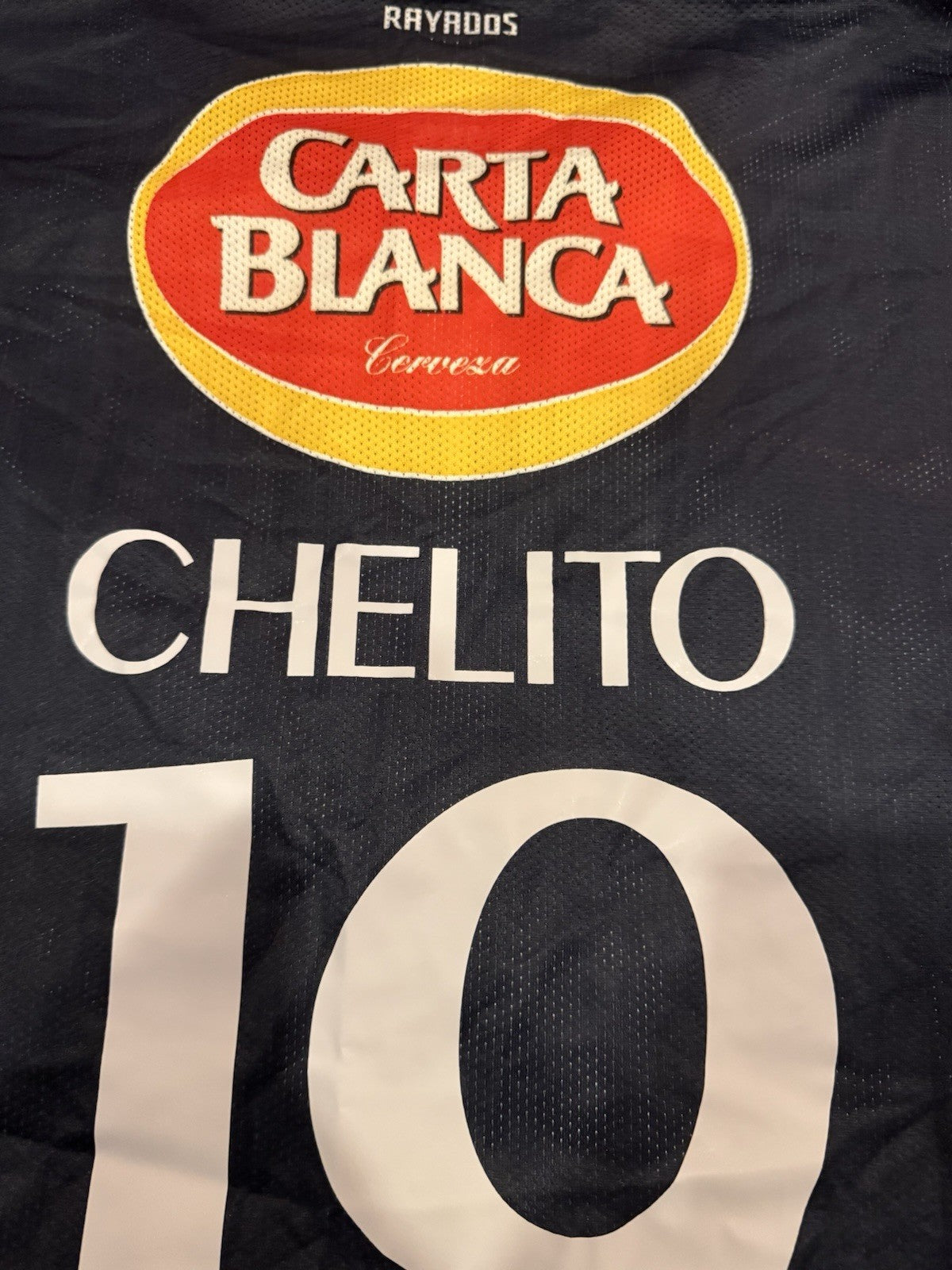 Chelito Delgado Monterrey Match Issued Jersey M | Rayados Liga MX Rare