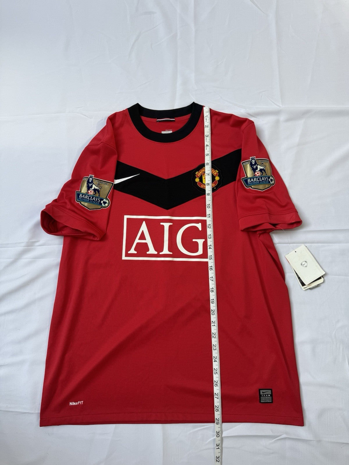 Manchester United 2009 2010 Wayne Rooney Football Shirt Jersey NWT Size L
