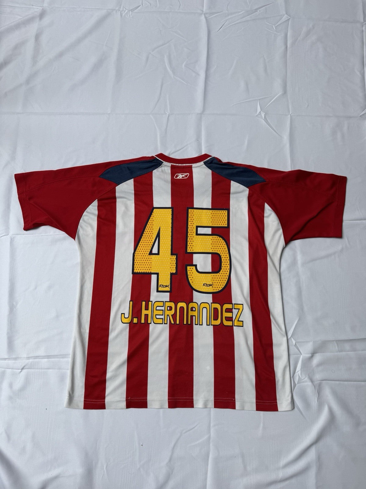 Chivas Guadalajara 2006 2007 Javier Chicharito Hernandez Size M Check Descrip***