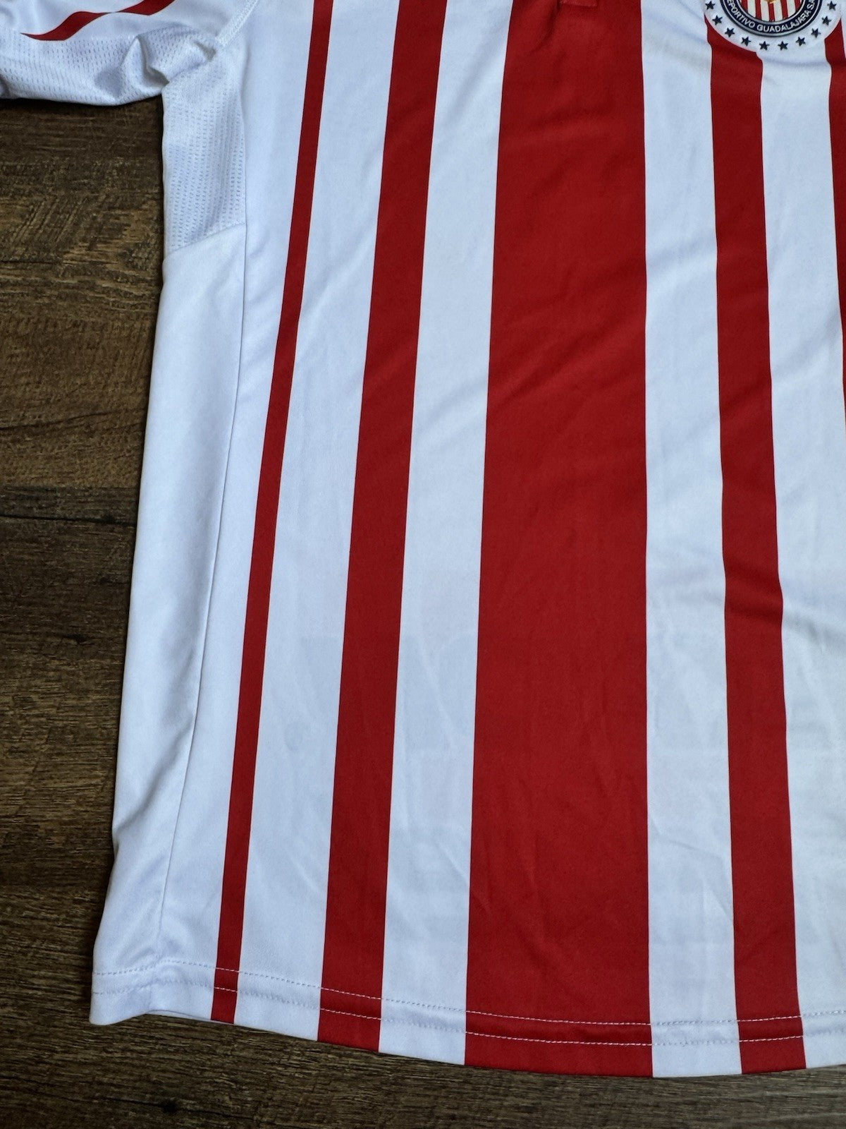 Carlos Salcido Chivas 2018-19 Home Jersey Size S – Liga MX Guadalajara Puma