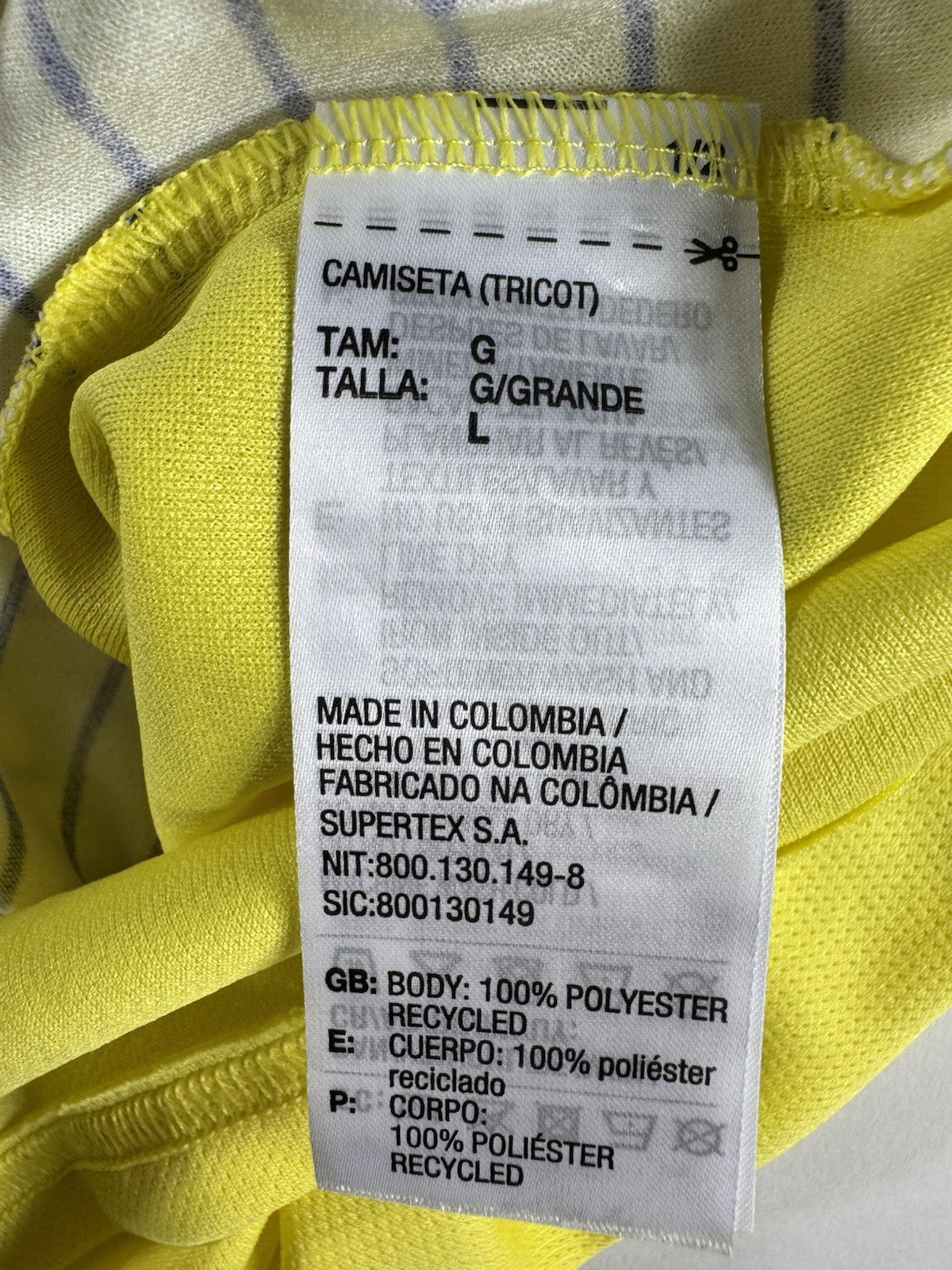 Colombia 2019 Copa America James Rodriguez Home Football Shirt Jersey Size L
