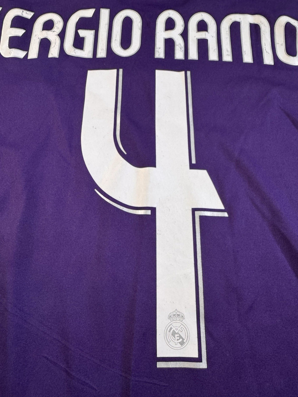Real Madrid 2006 2007 Sergio Ramos FORMOTION Player Issue Home Jersey Size L