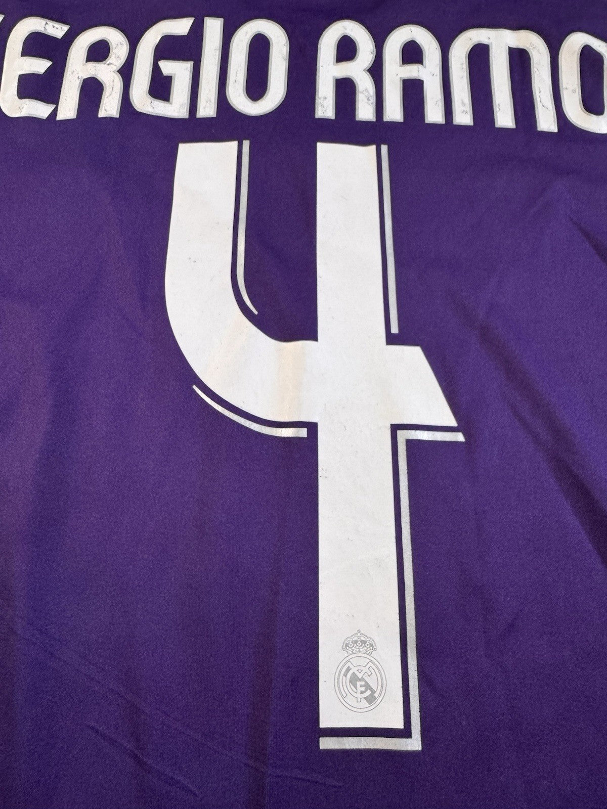 Real Madrid 2006 2007 Sergio Ramos FORMOTION Player Issue Home Jersey Size L