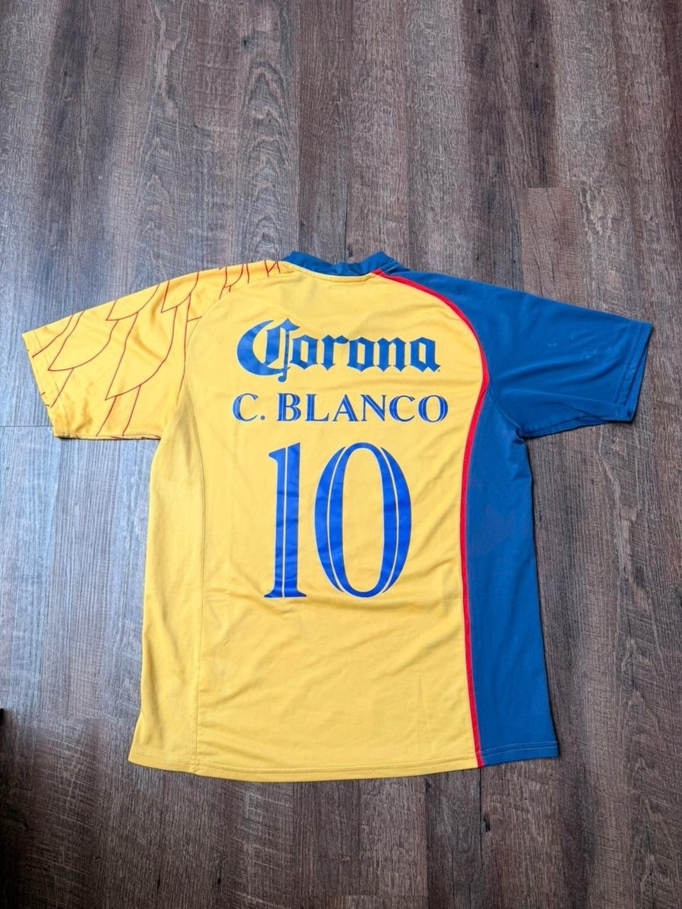 Club America 2007 2008 Cuauhtemoc Blanco Home Football Shirt Jersey Size XL