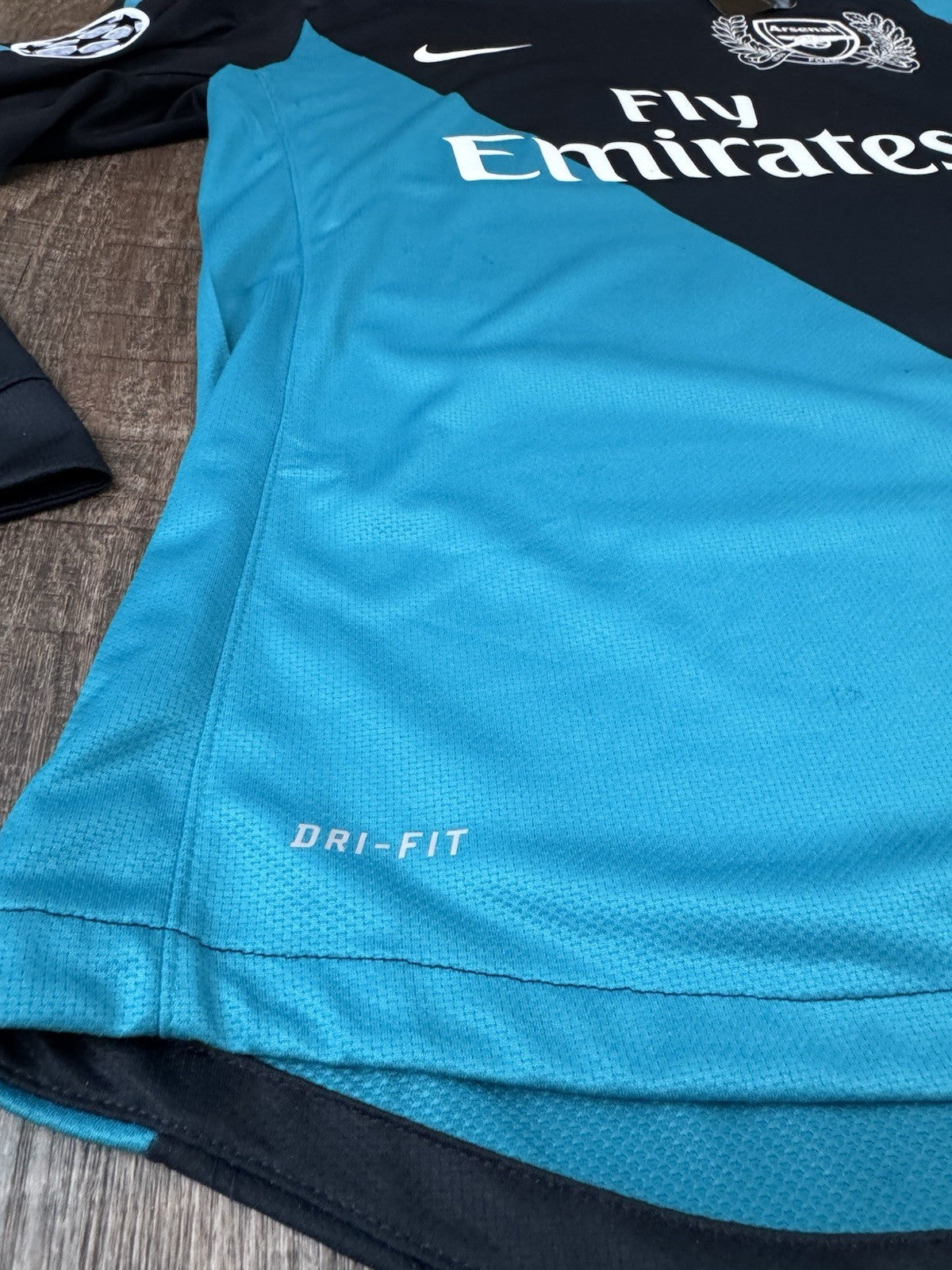 Robin van Persie Arsenal 2011–12 Player Issue Long Sleeve Jersey Size L NWT UCL 