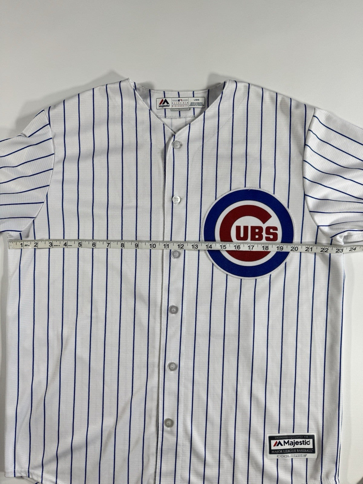 Chicago Cubs Majestic 2016 World Series Kris Bryant #17 Cool Base Jersey Size L