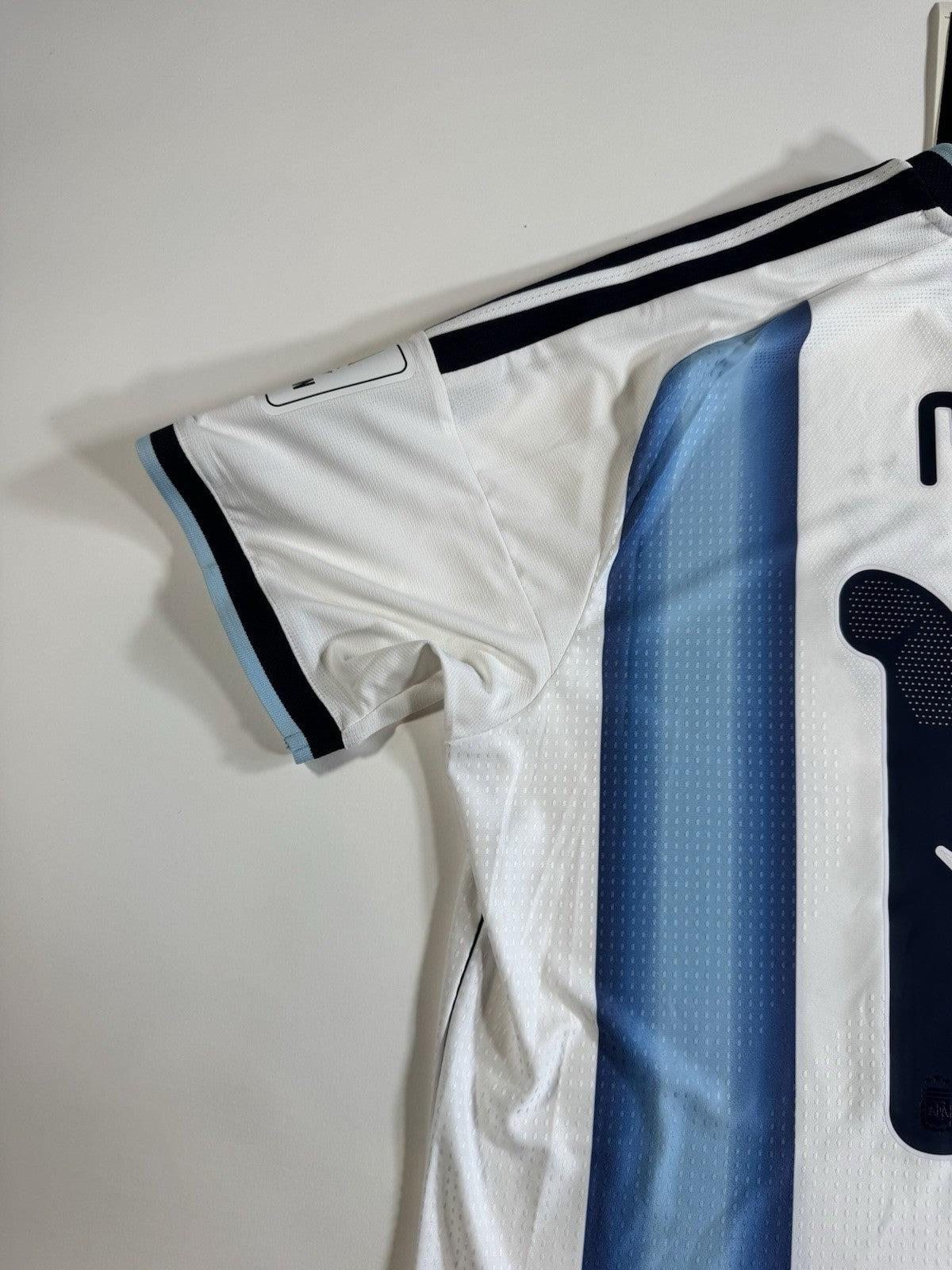 Argentina Lionel Messi Player Version Match Detail vs Egypt Jersey Size XL NWT