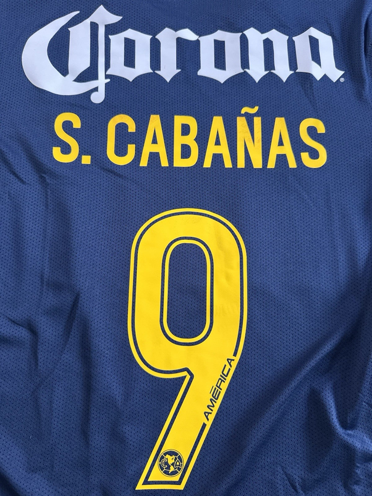Club America 2008 2009 Salvador Chava Cabañas Away Football Shirt Jersey Size L