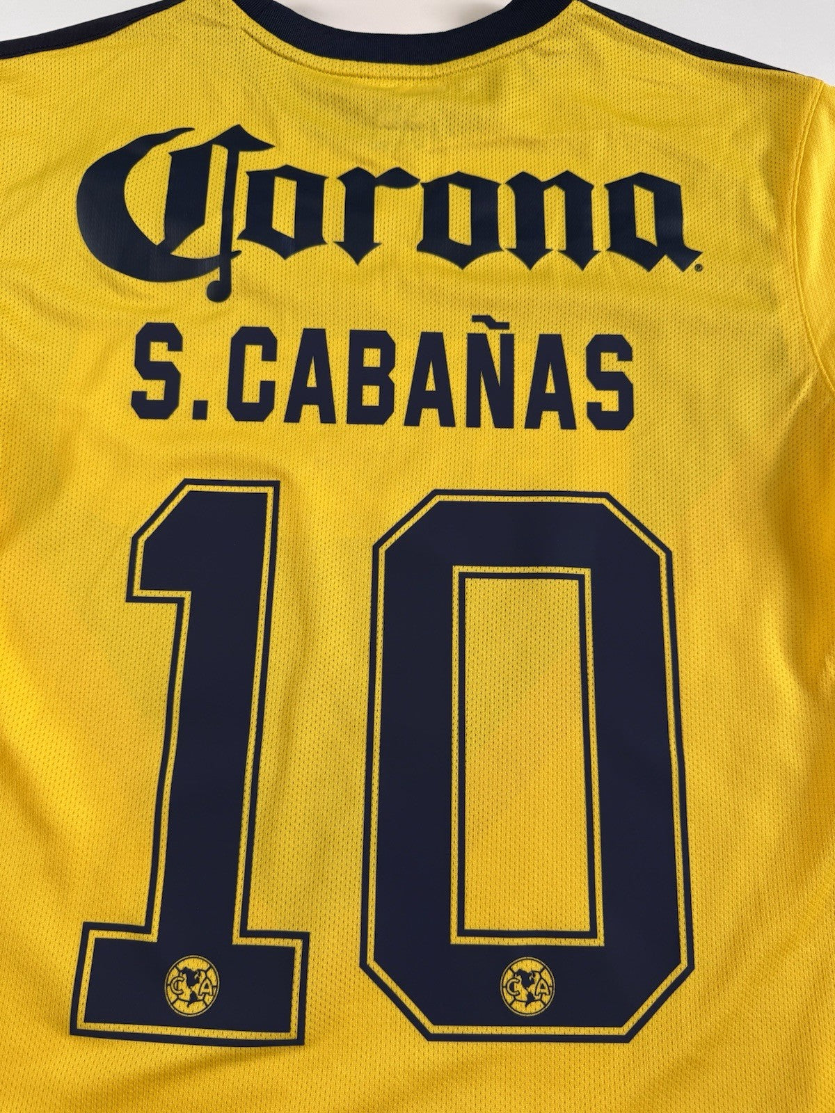 Club America 2009 2010 Salvador Chava Cabanas Home Football Shirt Jersey Size M