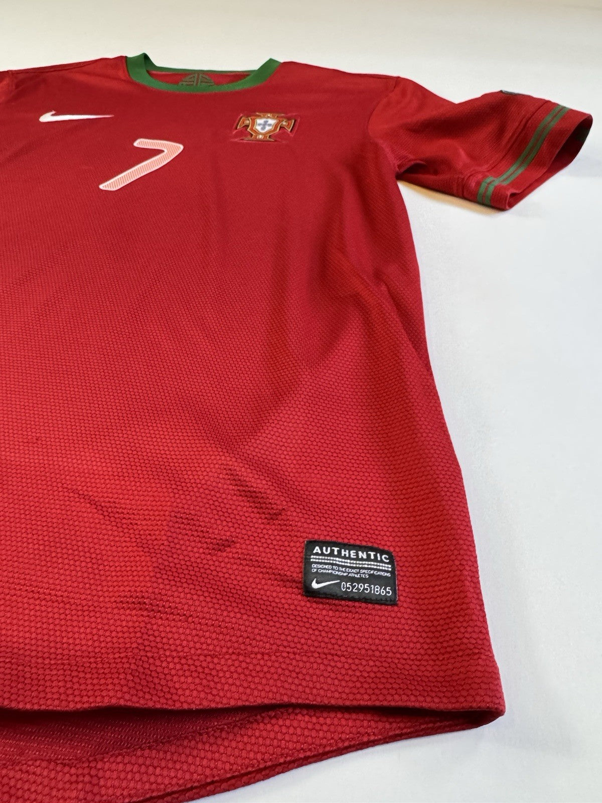 Portugal 2012 Cristiano Ronaldo Home Football Shirt Jersey Size M | Check desc