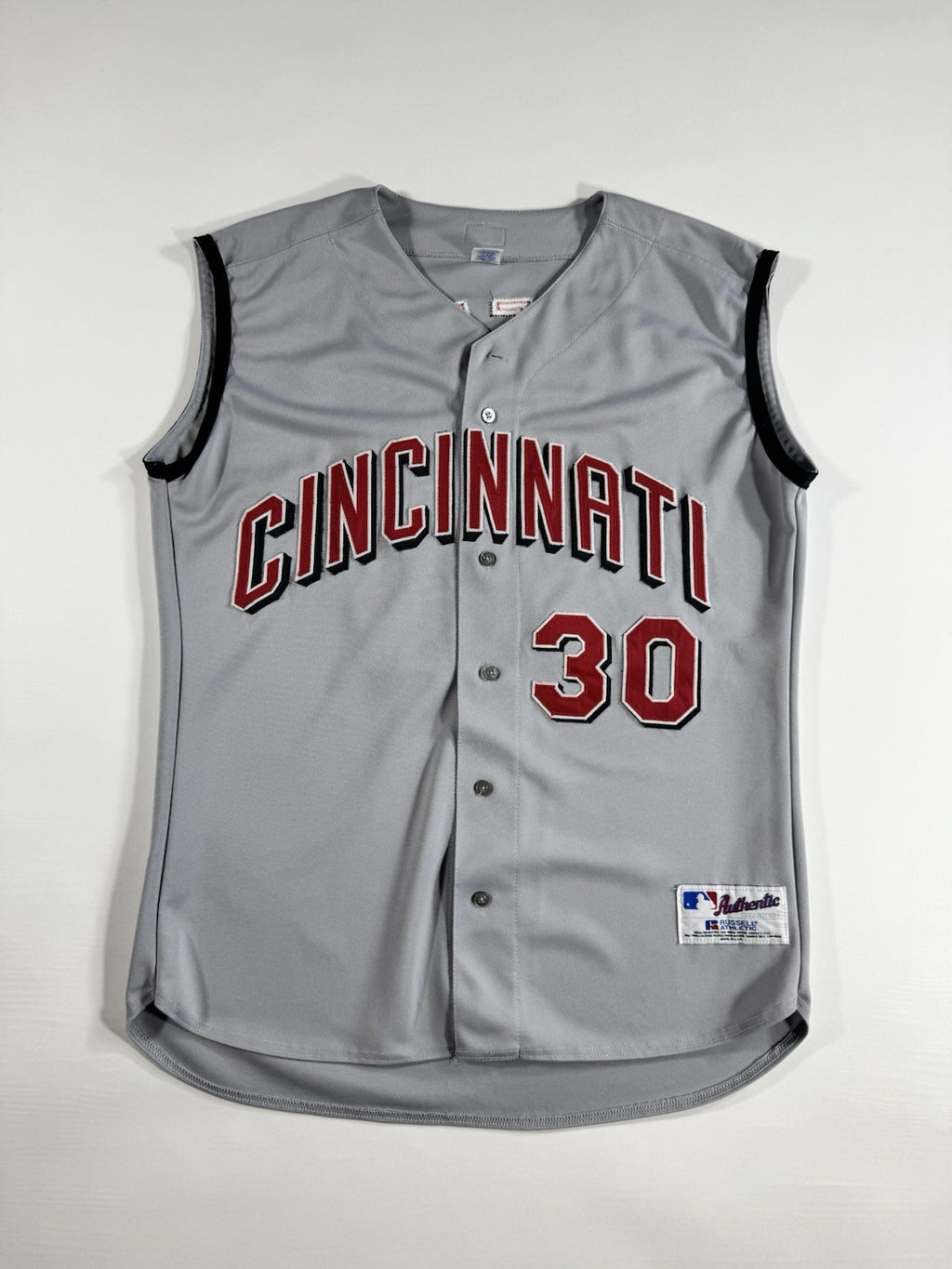 VTG Russell Athletic Ken Griffey Jr Cincinnati Reds Jersey Vest #30 | Size 52