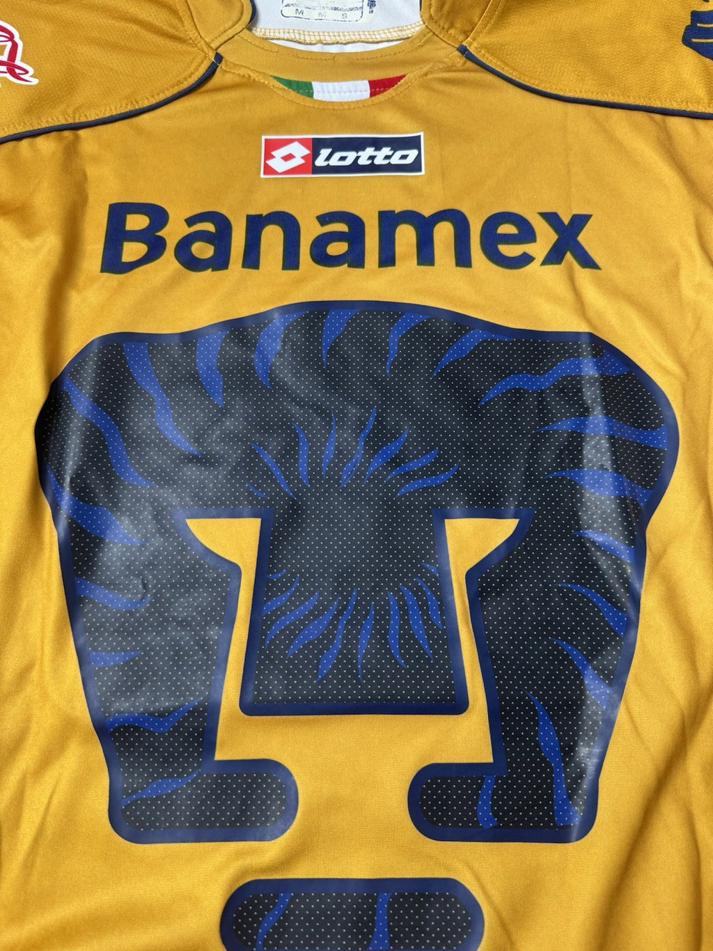 Dario Veron Pumas UNAM 2006 - 2007 Home Jersey M | Lotto  Liga MX Vintage Rare