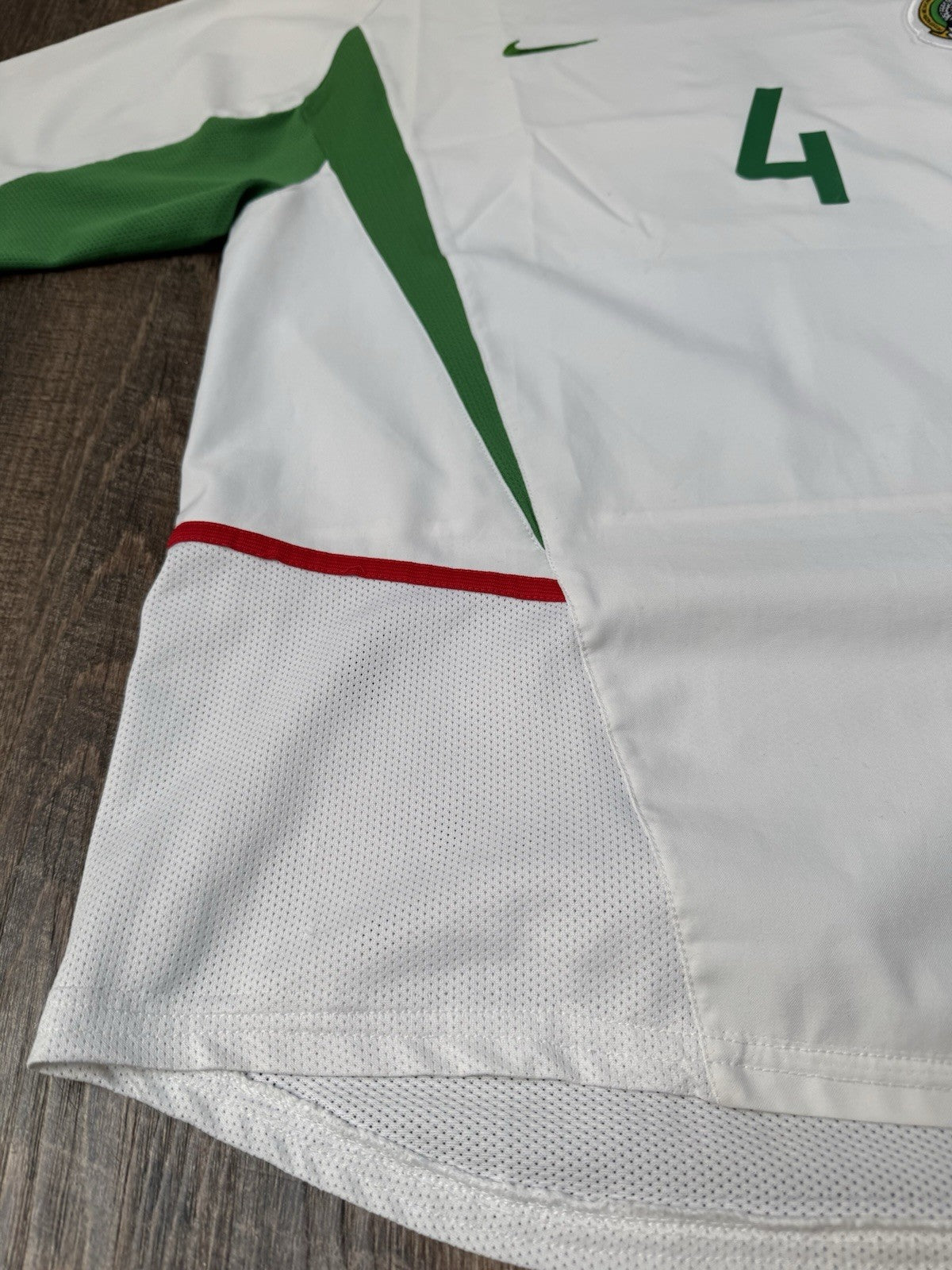 Rafa Marquez Mexico 2003 Vintage Soccer Jersey M/L Away Shirt