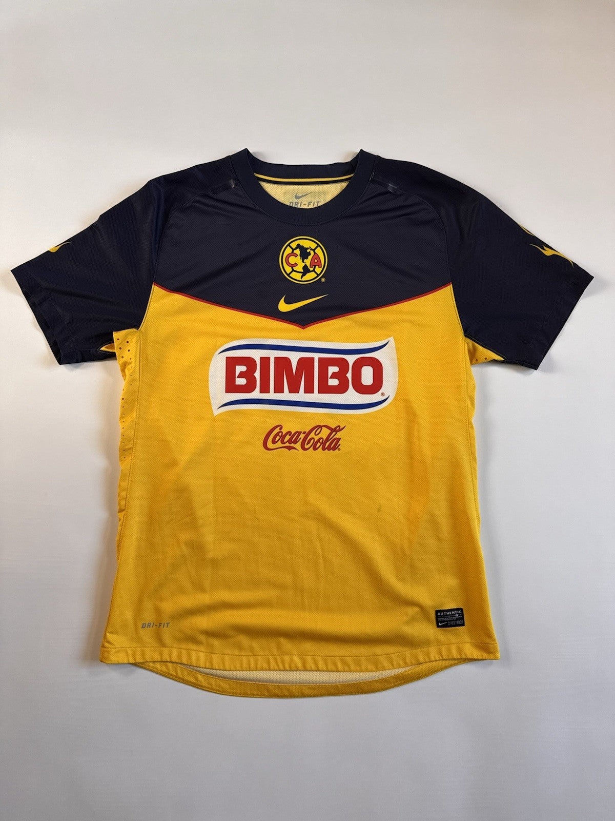Club America 2011 2012 Chucho Benitez Player Issue Home Jersey Size L
